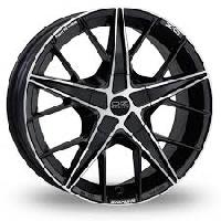 quaranta black polished wheels