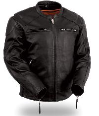 designer leather riding coats