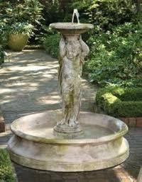 crafted garden decorative fountain