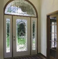 Decorative Glass Door