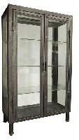 industrial glass cabinets