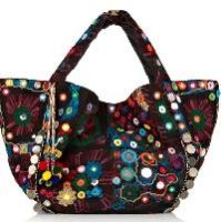embroidered canvas handbags