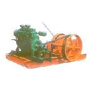 single drum bored piling winches
