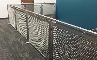 metal perforated railings