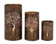 Designer Hurricane Candle Holders