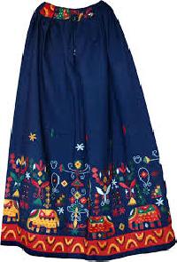 designer embroidered long skirts
