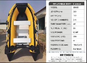 Deluxe Inflatable Sports Boat