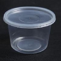 Plastic food packaging containers