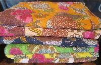 Kantha stitched Blanket