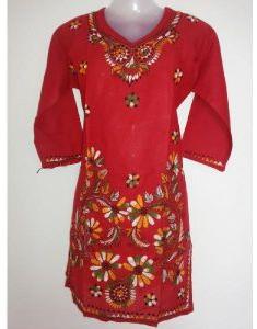 Kantha stitched Kurtis