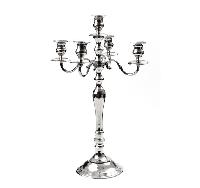 silver candelabras