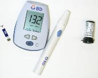 sample volume blood glucose meter