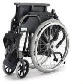 Folding wheelchairs