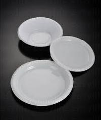 round shape plastic plate
