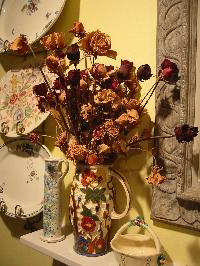 decorative dry flowers