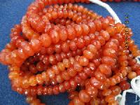 Carnelian Stone Cut Beads