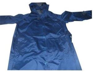 Blue Colored Mens Raincoat