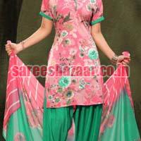 Unstitched Synthetic Salwar Suits