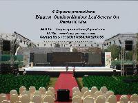 outdoor led screen rental