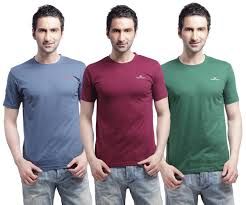 Mens Round Neck T-shirts