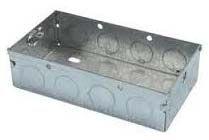 6 By 3 Galvanized Concealed Junction Box