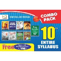10th std semi english medium educational cds combo pack