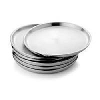 steel dinner plates