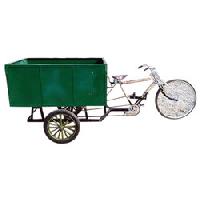 Garbage Collecting Tricycle Rickshaw