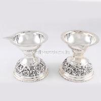 925 Silver Antique Diya