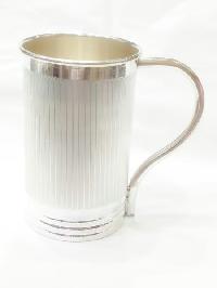 Plain Silver Coffee Mugs