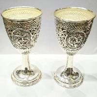 Silver Wine Glasses