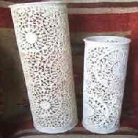 stone vases