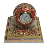 Marble Table Clock