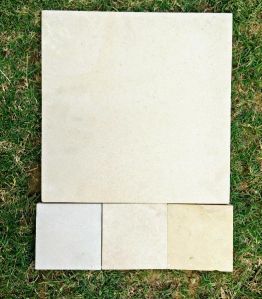 mint sandstone slabs