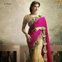 cut work sarees