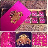 Designer Chocolate for Wedding box