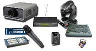 audio video equipment rental