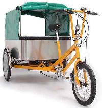 battery assisted tri cycle rickshaw