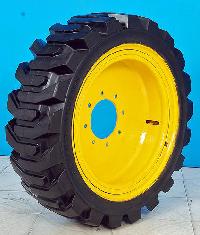 industrial solid resilient tyres