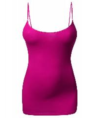 Women's Fuchsia Spaghetti Top