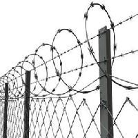 barbed wire chain link fencing