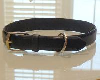 leather pet belt