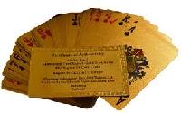 Gold Plated Playing Cards