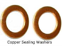copper sealing washers