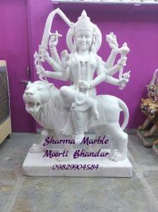 Marble Durga Statues