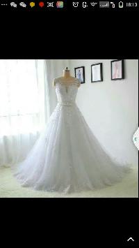 Tulle and applique Ball gown