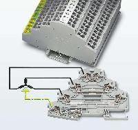 double level terminal blocks