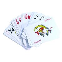 plastic coated playing cards