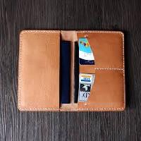 leather passport wallets