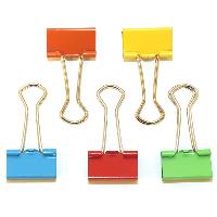 colored binder clip